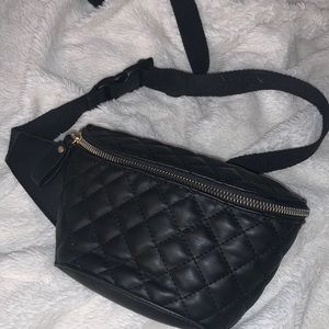 Black cross body bag
